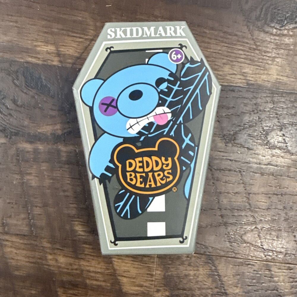 DEDDY BEARS Mini Scary Bear Series 3 Skidmark 5” Plush Stuffed Animal Horror